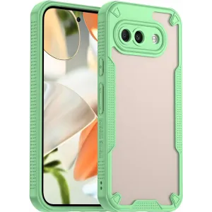 Phonesta Shockproof Armor Back Cover Hülle für Google Pixel 9a - Grün