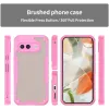 Phonesta Shockproof Armor Back Cover Hülle für Google Pixel 9a - Rosa 2