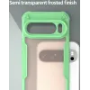 Phonesta Shockproof Armor Back Cover Hülle für Google Pixel 9 Pro - Grün 5