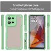 Phonesta Shockproof Armor Back Cover Hülle für Motorola Moto G75 - Grün 2