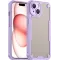 Phonesta Shockproof Armor Back Cover Hülle für Apple iPhone 15 - Lila