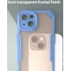 Phonesta Shockproof Armor Back Cover Hülle für Apple iPhone 15 Plus - Blau 5