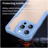 Phonesta Shockproof Armor Back Cover Hülle für Apple iPhone 15 Pro - Blau 4