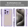 Phonesta Shockproof Armor Back Cover Hülle für Apple iPhone 15 Pro - Lila 2
