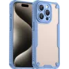Phonesta Shockproof Armor Back Cover Hülle für Apple iPhone 15 Pro Max - Blau