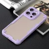 Phonesta Shockproof Armor Back Cover Hülle für Apple iPhone 15 Pro Max - Lila 7