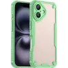 Phonesta Shockproof Armor Back Cover Hülle für Apple iPhone 16 - Grün
