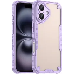 Phonesta Shockproof Armor Back Cover Hülle für Apple iPhone 16 Plus - Lila
