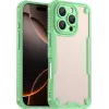 Phonesta Shockproof Armor Back Cover Hülle für Apple iPhone 16 Pro Max - Grün