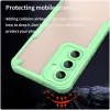 Phonesta Shockproof Armor Back Cover Hülle für Samsung Galaxy S24 FE - Grün 4