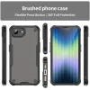 Phonesta Shockproof Armor Back Cover Hülle für Apple iPhone 17e/16e - Schwarz 2
