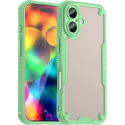 Phonesta Shockproof Armor Back Cover Hülle für Apple iPhone 17 - Grün