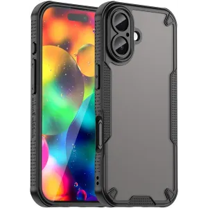 Phonesta Shockproof Armor Back Cover Hülle für Apple iPhone 17 - Schwarz