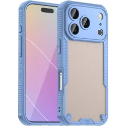 Phonesta Shockproof Armor Back Cover Hülle für Apple iPhone 17 Pro - Blau