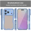 Phonesta Shockproof Armor Back Cover Hülle für Apple iPhone 17 Pro - Blau 4