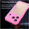 Phonesta Shockproof Armor Back Cover Hülle für Apple iPhone 17 Pro - Rosa 6