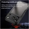 Phonesta Shockproof Armor Back Cover Hülle für Apple iPhone 17 Pro - Schwarz 6
