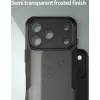 Phonesta Shockproof Armor Back Cover Hülle für Apple iPhone 17 Pro - Schwarz 7