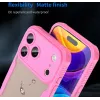 Phonesta Shockproof Armor Back Cover Hülle für Apple iPhone 17 Pro Max - Rosa 8