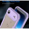 Phonesta Shockproof Armor Back Cover Hülle für Apple iPhone Air - Lila 10