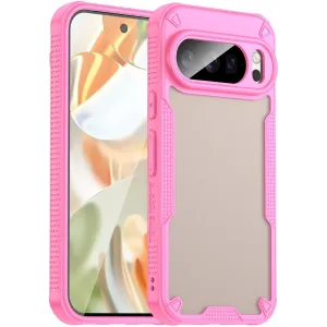 Phonesta Shockproof Armor Back Cover Hülle für Google Pixel 10 Pro - Rosa
