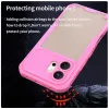 Phonesta Shockproof Armor Back Cover Hülle für HONOR 600 - Rosa 3
