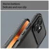 Phonesta Shockproof Armor Back Cover Hülle für HONOR 600 - Schwarz 5