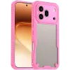 Phonesta Shockproof Armor Back Cover Hülle für HONOR 600 Pro - Rosa 0