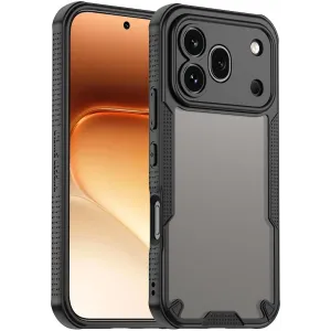 Phonesta Shockproof Armor Back Cover Hülle für HONOR 600 Pro - Schwarz