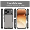 Phonesta Shockproof Armor Back Cover Hülle für HONOR 600 Pro - Schwarz 1