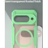 Phonesta Shockproof Armor Back Cover Hülle mit MagSafe für Google Pixel 10 - Grün 5