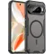 Phonesta Shockproof Armor Back Cover Hülle mit MagSafe für Google Pixel 10 Pro XL - Schwarz