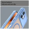 Phonesta Shockproof Armor Back Cover Hülle mit MagSafe für HONOR 600 - Blau 5