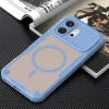 Phonesta Shockproof Armor Back Cover Hülle mit MagSafe für HONOR 600 - Blau 6