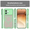 Phonesta Shockproof Armor Back Cover Hülle mit MagSafe für HONOR 600 - Grün 1