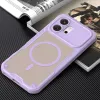 Phonesta Shockproof Armor Back Cover Hülle mit MagSafe für HONOR 600 - Lila 6