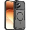 Phonesta Shockproof Armor Back Cover Hülle mit MagSafe für HONOR 600 - Schwarz 0