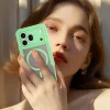 Phonesta Shockproof Armor Back Cover Hülle mit MagSafe für HONOR 600 Pro - Grün 2