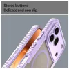 Phonesta Shockproof Armor Back Cover Hülle mit MagSafe für HONOR 600 Pro - Lila 5