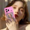 Phonesta Shockproof Armor Back Cover Hülle mit MagSafe für HONOR 600 Pro - Rosa 2
