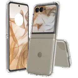 Phonesta Scratchproof Back Cover Hülle für Motorola Razr 60 / Razr 50 - Transparent