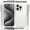 Phonesta Scratchproof Back Cover Hülle für Apple iPhone 16 Pro - Transparent 2