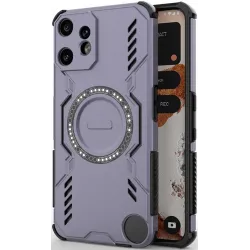 Phonesta Shield Armor Back Cover Hülle mit MagSafe für Nothing CMF Phone 2 Pro - Lila
