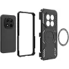 Phonesta Shield Armor Back Cover Hülle mit MagSafe für Xiaomi Redmi Note 15 Pro 5G - Schwarz 5