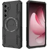 Phonesta Shield Armor Back Cover Hülle mit MagSafe für Samsung Galaxy S24 FE - Schwarz 3