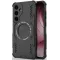 Phonesta Shield Armor Back Cover Hülle mit MagSafe für Samsung Galaxy S25 Plus/S24 Plus - Schwarz
