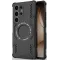 Phonesta Shield Armor Back Cover Hülle mit MagSafe für Samsung Galaxy S25 Ultra - Schwarz