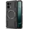 Phonesta Shield Armor Back Cover Hülle mit MagSafe für Oppo A6 Pro - Schwarz