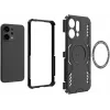 Phonesta Shield Armor Back Cover Hülle mit MagSafe für Oppo Reno14 - Schwarz 5