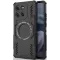 Phonesta Shield Armor Back Cover Hülle mit MagSafe für Motorola Moto G86/G86 Power - Schwarz